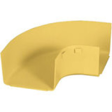 Panduit FiberRunner FRRA6X4YL 6x4 System Cable Raceway Right Angle Fitting - Raceway - Yellow - 1 Pack - TAA Compliance FRRA6X4YL