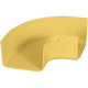 Panduit FiberRunner FRRA6X4YL 6x4 System Cable Raceway Right Angle Fitting - Raceway - Yellow - 1 Pack - TAA Compliance FRRA6X4YL