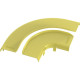 Panduit FiberRunner Horizontal Right Angle Cover - Black - 1 Pack - TAA Compliance FRRASC6LBL