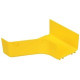 Panduit Left Reducer - Yellow - 1 Pack - ABS Plastic - TAA Compliance FRRF126LYL