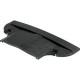 Panduit Split Cover for 24X4 to 12x4 Transition Reducer Fitting - Black - 1 Pack - ABS Plastic - TAA Compliance FRRF2412CVBL