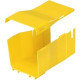 Panduit Reducer - Yellow - 1 Pack - Acrylonitrile Butadiene Styrene (ABS) - TAA Compliance FRRF4FD4YL
