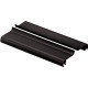 Panduit FiberRunner FRSHC4BL6 4x4 Split Hinged Cover - Black - 1 Pack - TAA Compliance FRSHC4BL6
