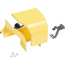 Panduit Spill-Over Junction with 4x4 Exit - Spill-over Junction - Yellow - 1 Pack - ABS Plastic - TAA Compliance FRSPJ4X4YL