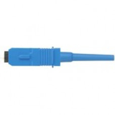 Panduit Fiber Optic Simplex Network Connector - 100 Pack - 2 x SC Male - Blue - TAA Compliance FSC2SCBU-C