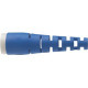 Panduit Fiber Optic Network Connector - 10 Pack - 1 x LC Male - Blue - TAA Compliance FSCBT3BU-X