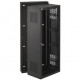 Chief Manufacturing Raxxess Solid Steel Door for 12U W1 Rack - Steel - Black - 12U Rack Height - TAA Compliance NW1D12S