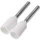 Panduit Electric Wire Ferrule - 3000 - White - Polypropylene, Copper, Polypropylene - TAA Compliance FSD75-8-3K10