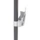 Chief Fusion FSP-4100B Flat Panel Single Pole Mount - Steel - 45 lb FSP4100B