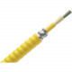 Panduit Fiber Optic Network Cable - Fiber Optic Network Cable for Network Device - Yellow - 1 Pack - TAA Compliance FSPP906Y