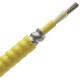 Panduit Opti-Core Indoor Interlocking Armored Cable - Fiber Optic Network Cable for Network Device - 10 Gbit/s - 9/125 &micro;m - Yellow - 1 Pack - TAA Compliance FSPP912Y