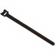 Black Box One-Wrap Flame-Retardant Cable Wrap - Black - 100 Pack - TAA Compliance FT9275
