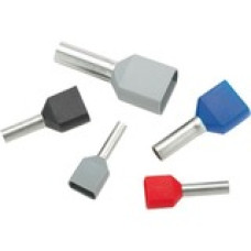 Panduit Electric Wire Ferrule - 100 - Yellow - Polypropylene, Copper, Polypropylene - TAA Compliance FTD82-14-C