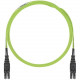 Panduit Opti-Core Fiber Optic Patch Cord - 98.43 ft Fiber Optic Network Cable for Network Device - First End: 2 x LC Male Network - Second End: 2 x LC Male Network - Patch Cable - Riser, OFNR - 50 &micro;m - Lime Green - 1 - TAA Compliance FW2ERQ1Q1NN