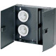 Panduit OPTICOM Wall Mount Rack Cabinet - Black - RoHS, TAA Compliance FWME2