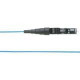 Panduit Fiber Optic Network Cable - 3 ft Fiber Optic Network Cable for Network Device - First End: 1 x LC Male Network - 1.25 GB/s - Patch Cable - 50/125 &micro;m - Aqua - 1 Pack FX1BN1NNNSNM001