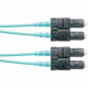 Panduit Fiber Optic Duplex Patch Network Cable - 98.43 ft Fiber Optic Network Cable for Network Device - First End: 2 x SC Male Network - Second End: 2 x SC Male Network - Patch Cable - 50/125 &micro;m - Aqua - 1 - TAA Compliance FX23LSNSNSNM030