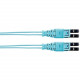 Panduit Fiber Optic Patch Network Cable - 10 ft Fiber Optic Network Cable for Network Device - First End: 2 x LC Male Network - Second End: 2 x LC Male Network - Patch Cable - Aqua - 1 Pack - TAA Compliance FX2ERQ1Q1SNM003