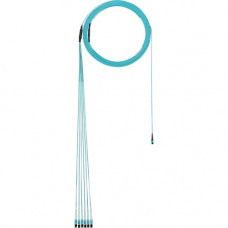 Panduit Fiber Optic Network Cable - 131.23 ft Fiber Optic Network Cable for Network Device - 10 Gbit/s - 50/125 &micro;m - Aqua - TAA Compliance FXTYP5EL2SAM040