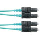 Panduit Fiber Optic Duplex Patch Network Cable - 65.62 ft Fiber Optic Network Cable for Network Device - First End: 2 x SC Male Network - Second End: 2 x SC Male Network - Patch Cable - 50/125 &micro;m - Aqua - 1 FZ23LSNSNSNM020