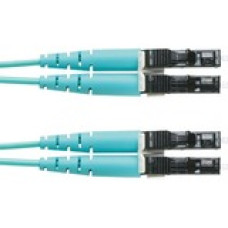 Panduit Fiber Optic Duplex Network Cable - 29.53 ft Fiber Optic Network Cable for Network Device - First End: 2 x LC Male Network - Second End: 2 x LC Male Network - Patch Cable - Aqua - 1 Pack FZ2ELLNLNSNM009