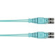 Panduit Opti-Core Fiber Optic Duplex Patch Network Cable - 13.12 ft Fiber Optic Network Cable for Network Device - First End: 2 x LC Male Network - Second End: 2 x LC Male Network - Patch Cable - 50/125 &micro;m - Aqua - 1 Pack - TAA Compliance FZ2ELQ