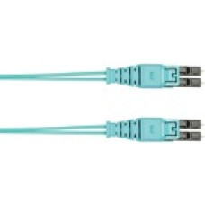 Panduit Fiber Optic Duplex Patch Network Cable - 55.77 ft Fiber Optic Network Cable for Network Device - First End: 2 x LC Male Network - Second End: 2 x LC Male Network - Patch Cable - Aqua - 1 - TAA Compliance FZ2ELQ1Q1NNM017