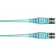 Panduit Fiber Optic Duplex Patch Network Cable - 55.77 ft Fiber Optic Network Cable for Network Device - First End: 2 x LC Male Network - Second End: 2 x LC Male Network - Patch Cable - Aqua - 1 - TAA Compliance FZ2ELQ1Q1NNM017