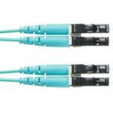 Panduit Fiber Optic Duplex Network Cable - 66 ft Fiber Optic Network Cable for Network Device - First End: 2 x LC Male Network - Second End: 2 x LC Male Network - 1.25 GB/s - Patch Cable - 50/125 &micro;m - Aqua - 1 Pack FZ2ERLNLNSNM020