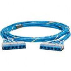 Panduit Fiber Optic Duplex Patch Network Cable - 39.37 ft Fiber Optic Network Cable for Network Device - First End: 2 x LC Male Network - Second End: 2 x LC Male Network - 10 Gbit/s - Patch Cable - 50/125 &micro;m - Aqua - 1 Pack FZ2ERLNLNSNM012
