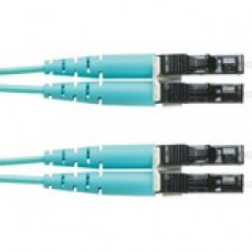 Panduit Fiber Optic Duplex Network Cable - 45.93 ft Fiber Optic Network Cable for Network Device - First End: 2 x LC Male Network - Second End: 2 x LC Male Network - Patch Cable - Aqua - 1 Pack FZ2ERLNLNSNM014