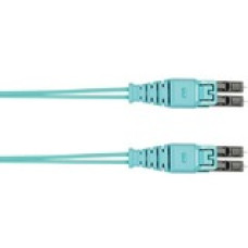 Panduit Fiber Optic Duplex Network Cable - 29.53 ft Fiber Optic Network Cable for Network Device - First End: 2 x LC Male Network - Second End: 2 x LC Male Network - Patch Cable - Aqua - 1 Pack - TAA Compliance FZ2ERQ1Q1NNM009
