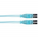 Panduit Fiber Optic Patch Network Cable - 26.25 ft Fiber Optic Network Cable for Network Device - First End: 2 x LC Male Network - Second End: 2 x LC Male Network - Patch Cable - Aqua - 1 Pack - TAA Compliance FZ2ERQ1Q1SNM008