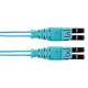 Panduit Fiber Optic Duplex Patch Network Cable - Fiber Optic for Network Device - Patch Cable - 65.62 ft - 1 Pack - 2 x LC Male Network - 2 x LC Male Network - Aqua FZ2ERQ1Q1SNM020
