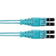 Panduit Fiber Optic Duplex Network Cable - 104.99 ft Fiber Optic Network Cable for Network Device - First End: 2 x LC Male Network - Second End: 2 x LC Male Network - Patch Cable - Aqua - 1 Pack FZ2ERQ1Q1SNM032