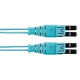 Panduit Fiber Optic Duplex Patch Network Cable - 114.83 ft Fiber Optic Network Cable for Network Device - First End: 2 x LC Male Network - Second End: 2 x LC Male Network - Patch Cable - Aqua - 1 Pack FX2ERQ1Q1SNM035