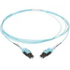 Panduit OM4 2f 2mm PC LSZH LC Uniboot /LC Uniboot Std Polarity Ult IL 7m - 22.97 ft Fiber Optic Network Cable for Network Device - First End: 2 x LC Male Network - Second End: 2 x LC Male Network - Patch Cable - LSZH - 50/125 &micro;m - Aqua - 1 Pack 