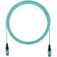 Panduit Fiber Optic Network Cable - 3.28 ft Fiber Optic Network Cable for Network Device - First End: 1 x PanMPO Female Network - Second End: 1 x PanMPO Female Network - Black, Aqua - 1 Pack FXTRP7N7NANM001