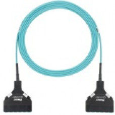 Panduit Fiber Optic Network Cable - 82.02 ft Fiber Optic Network Cable for Network Device - LC Cassette - LC Cassette - 50/125 &micro;m - Aqua - 1 - TAA Compliance FZTSLXNXNSNM025