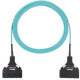 Panduit Fiber Optic Network Cable - 16.40 ft Fiber Optic Network Cable for Network Device - LC Cassette - LC Cassette - 50/125 &micro;m - Aqua - 1 - TAA Compliance FZTSLXNXNSNM005