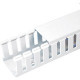 Panduit Panduct Wiring Duct - White - 6 Pack - Polyvinyl Chloride (PVC) - TAA Compliance G.75X.75WH6