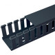 PANDUIT Panduct Type G Wide Slot Wiring Duct - Black - 6 Pack - TAA Compliance G1.5X2BL6