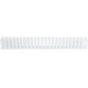 Panduit Cable Guide Wiring Duct - White - 6 Pack - Polyvinyl Chloride (PVC) - TAA Compliance G1.5X3WH6