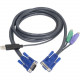 IOGEAR PS/2 to USB KVM Intelligent Cable - 6ft G2L5502UP
