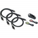 IOGEAR 4K Triple View DisplayPort Cable Kit with USB and Audio (TAA) G2L9302U