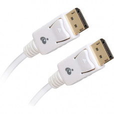 IOGEAR DisplayPort to DisplayPort Cable - 6ft - 6 ft DisplayPort A/V Cable for Audio/Video Device, Monitor, Projector - First End: 1 x DisplayPort Male Digital Audio/Video - Second End: 1 x DisplayPort Male Digital Audio/Video - Shielding - Gold Plated Co