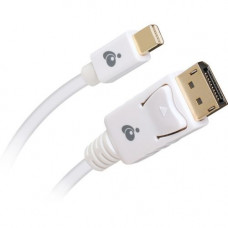 IOGEAR Mini DisplayPort to DisplayPort Cable - 6ft - 6 ft DisplayPort/Mini DisplayPort A/V Cable for Audio/Video Device, MacBook Air, MacBook Pro, Mac Pro, Tablet, Projector, Monitor - First End: 1 x Mini DisplayPort Male Digital Audio/Video - Second End: