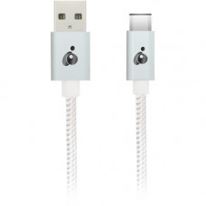 IOGEAR Charge & Sync Flip Pro - USB-C to Reversible USB-A Cable 6.5ft. (2m) - 6.50 ft USB Data Transfer Cable for MacBook, Notebook, Chromebook, Tablet - First End: 1 x Type A Male USB - Second End: 1 x Type C Male USB - 1 Pack G2LU3CAM02-WT