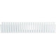 Panduit Cable Guide Wiring Duct - White - 6 Pack - Polyvinyl Chloride (PVC) - TAA Compliance G3X4WH6