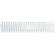 Panduit Cable Guide Wiring Duct - White - 6 Pack - Polyvinyl Chloride (PVC) - TAA Compliance G3X4WH6